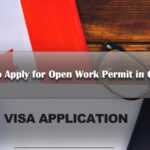 How to Apply for Open Work Permit in Canada Featured Image